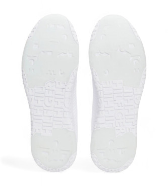 Tommy Hilfiger Baskets blanches tricotes Signature 