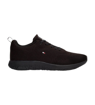 Tommy Hilfiger Scarpe da ginnastica esclusive in maglia nera