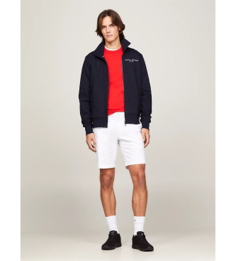 Tommy Hilfiger Tnis de malha preta com assinatura