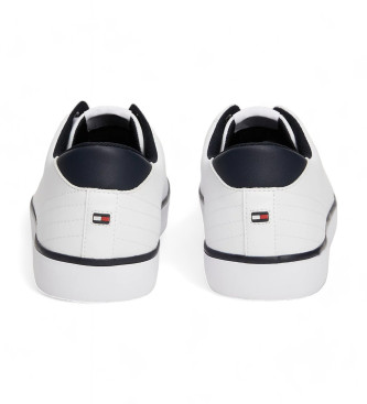 Tommy Hilfiger Essential Sneakers met logo en stiksels wit