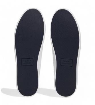 Tommy Hilfiger Zapatillas Essential con logo y costuras blanco