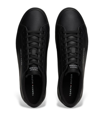 Tommy Hilfiger Essential Sneakers with logo and stitching black