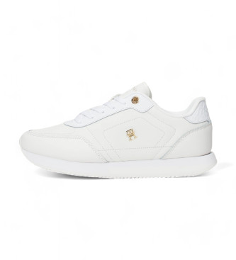 Tommy Hilfiger Zapatillas Essential de estilo running blanco