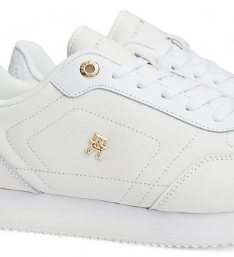 Tommy Hilfiger Zapatillas Essential de estilo running blanco