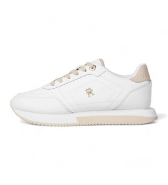 Tommy Hilfiger Zapatillas Essential de estilo running blanco