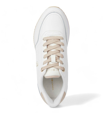 Tommy Hilfiger Zapatillas Essential de estilo running blanco