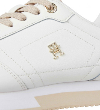 Tommy Hilfiger Zapatillas Essential de estilo running blanco