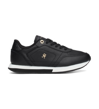 Tommy Hilfiger Zapatillas Essential de estilo running negro