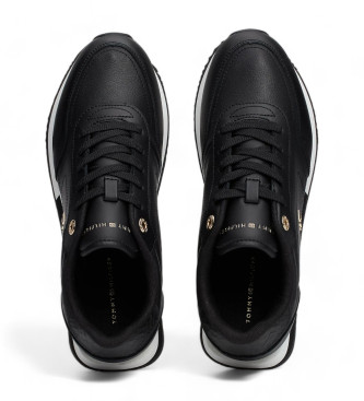 Tommy Hilfiger Sapatilhas de corrida essenciais estilo preto