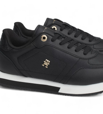 Tommy Hilfiger Sapatilhas de corrida essenciais estilo preto