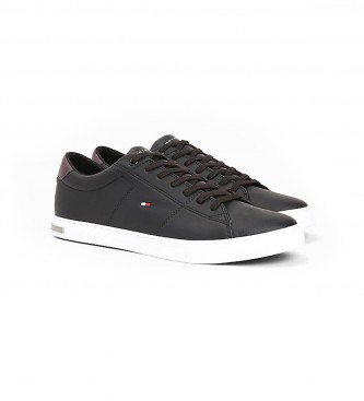 Tommy Hilfiger Essential Vulcanized leather sneakers black