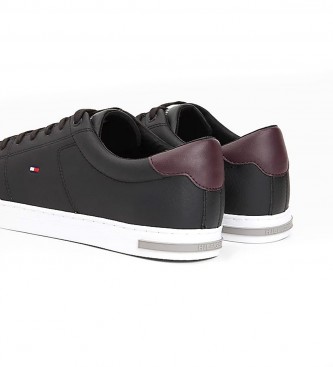 Tommy Hilfiger Essential Vulcanized leather sneakers black