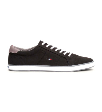 Tommy Hilfiger Zapatillas de lona con cordones negro