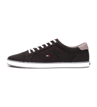 Tommy Hilfiger Zapatillas de lona con cordones negro