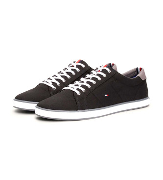 Tommy Hilfiger Zapatillas de lona con cordones negro