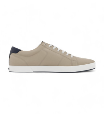 Tommy Hilfiger Iconiche scarpe da ginnastica lunghe in pizzo beige