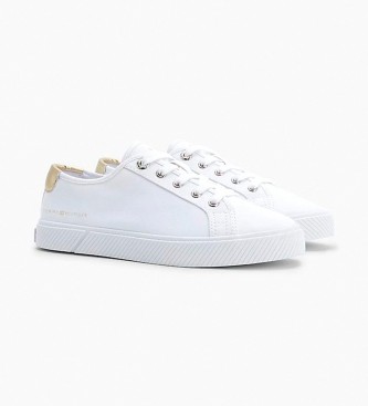 Tommy Hilfiger Trainers Metaal Wit
