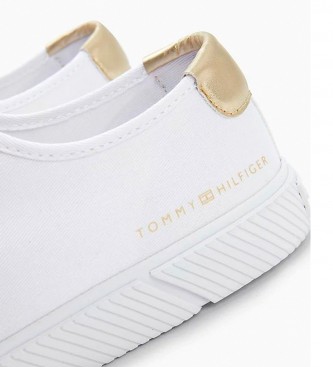 Tommy Hilfiger Sneakers in metallo Bianco