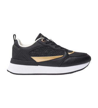 Tommy Hilfiger Trainers Monogram Runner black