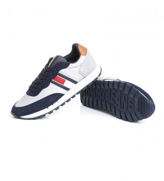 Tommy Hilfiger Sneakers retro mix Tjm runner grey, blue