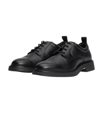 Tommy Hilfiger Leather Derby Shoes black