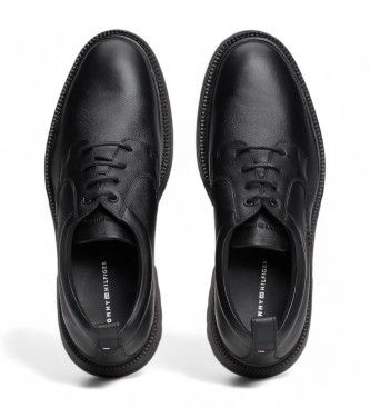 Tommy Hilfiger Zapatos de Piel Derby negro