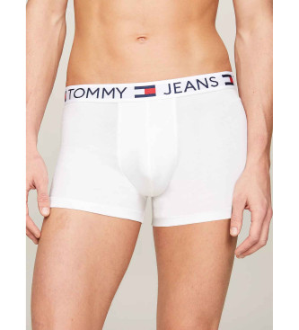 Tommy Jeans Set di 3 boxer baule bianco, blu scuro, rosso