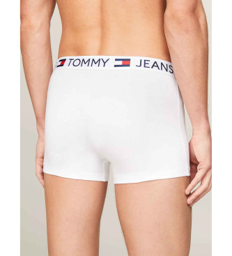 Tommy Jeans Zestaw 3 bokserek Trunk biały, granatowy, czerwony