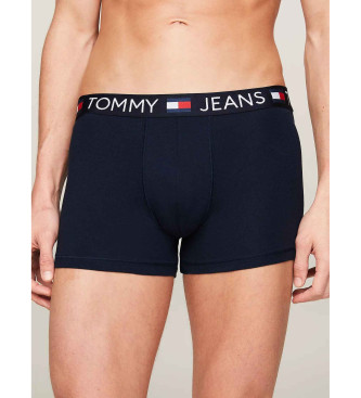 Tommy Jeans Zestaw 3 bokserek Trunk biały, granatowy, czerwony