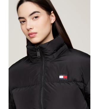 Tommy Jeans Alaska water repellent quilted coat black