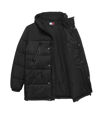 Tommy Jeans Basic Jas zwart