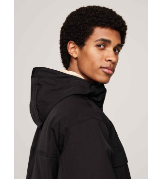 Tommy Jeans Manteau en toile noire