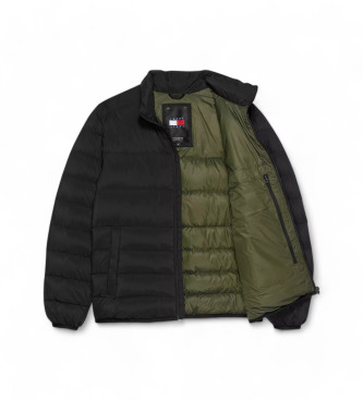 Tommy Jeans Pakbar LT-dunfrakke, sort