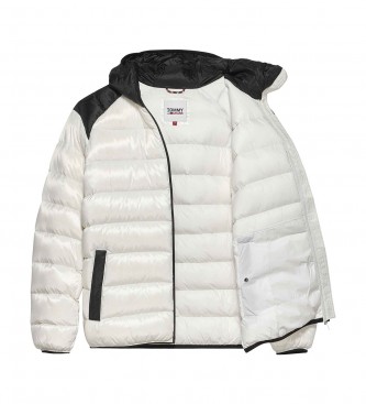Tommy Jeans White down coat