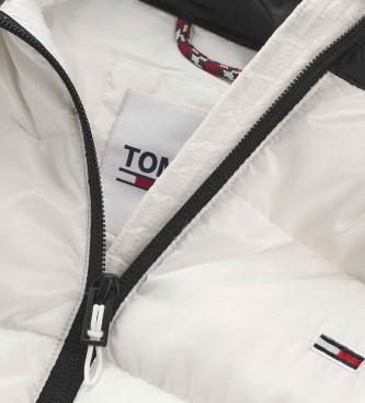 Tommy Jeans White down coat
