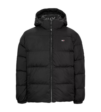 Tommy Jeans Manteau court essentiel noir