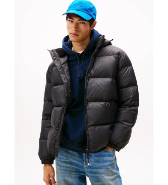 Tommy Jeans Casaco curto Essential preto