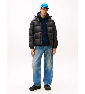 Tommy Jeans Casaco curto Essential preto