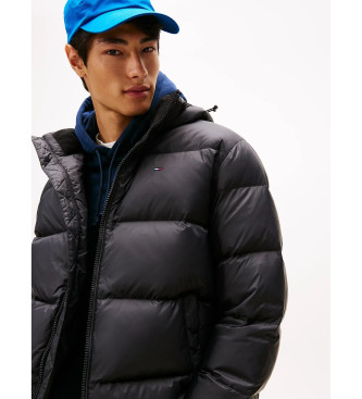 Tommy Jeans Casaco curto Essential preto