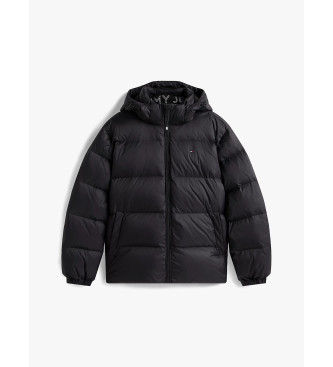 Tommy Jeans Casaco curto Essential preto