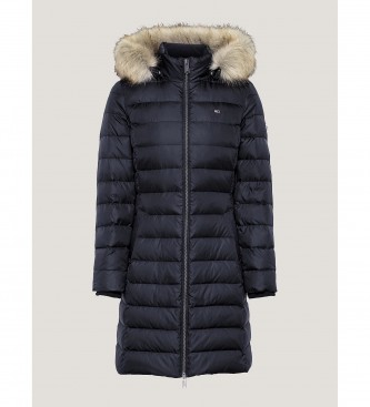 Tommy Jeans Essential Hooded Down Coat noir