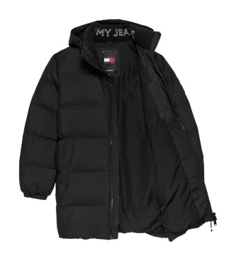 Tommy Jeans Essential Coat svart