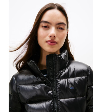 Tommy Jeans Svart Puffer Coat