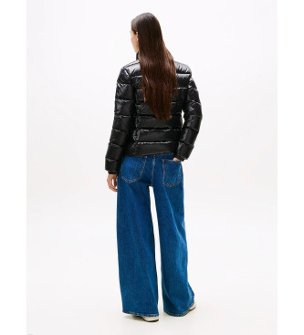 Tommy Jeans Svart Puffer Coat