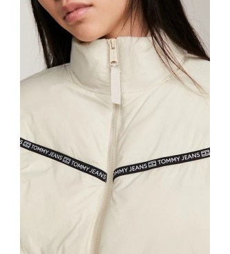 Tommy Jeans Lightweight quilted anorak black white