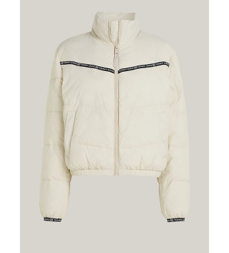 Tommy Jeans Lightweight quilted anorak black white