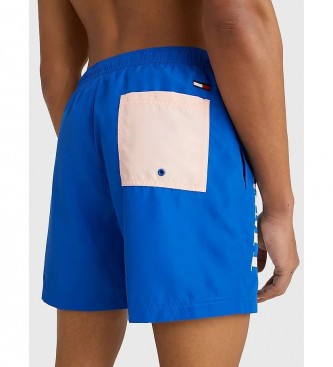 Tommy Jeans Archive blue swimming costume