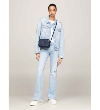 Tommy Jeans Pequena bolsa de ombro essencial com logtipo azul-marinho