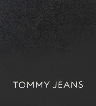 Tommy Jeans Essential lille skuldertaske med logo sort