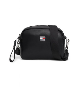 Tommy Jeans Bolso cartera con bandolera negro